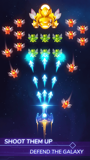 Galaxy Shooter - Arcade Sky Force Battle Screenshot 0