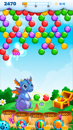 Dragon Pop: Bubble Shooter Screenshot 0