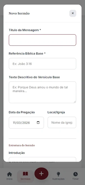 Meus Sermões Screenshot 0