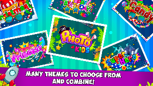 Photo Kids - Pictures Editor with Cartoon Stickers Screenshot 1
