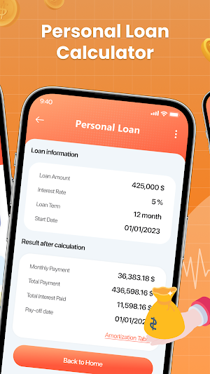 Simple Loan Assist Calculator Screenshot 1