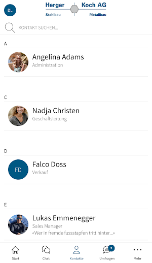 Herger + Koch App Screenshot 1