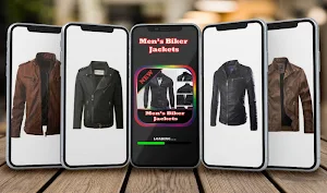 Biker Jacket Men Screenshot 0