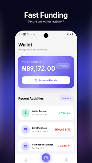 Sureverification - Receive sms Screenshot 1