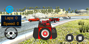Old Car Racing Screenshot 2