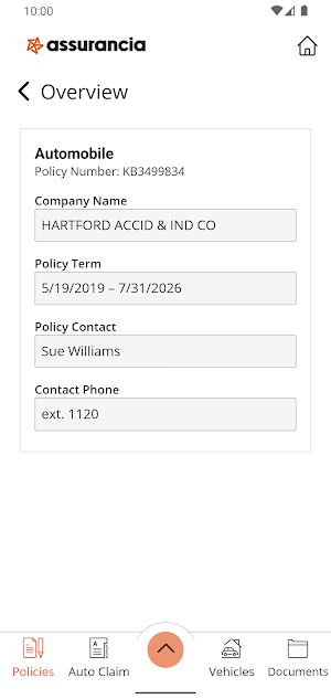 Assurancia Inc Screenshot 3