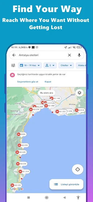 Türkiye Tourist Map Screenshot 1