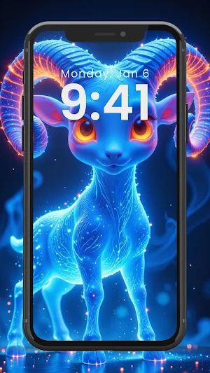 Neon Animals Wallpaper Screenshot 3