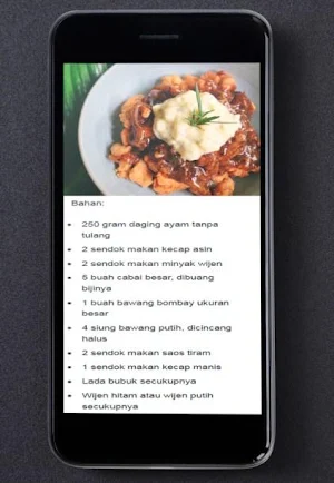 Resep Teriyaki Enak Screenshot 3