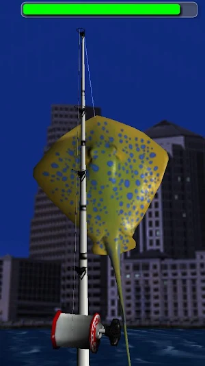 Big Night Fishing 3D Lite screenshot 1