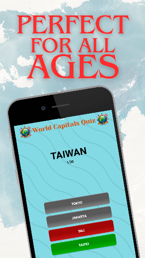 World Capitals Quiz Screenshot 2