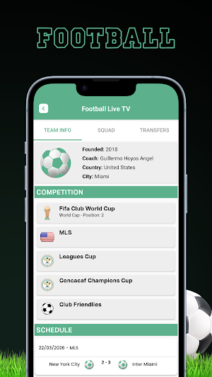 Football Live Score - Soccer Screenshot 2