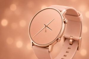 Minimal Rose Analog Watch Face Screenshot 3