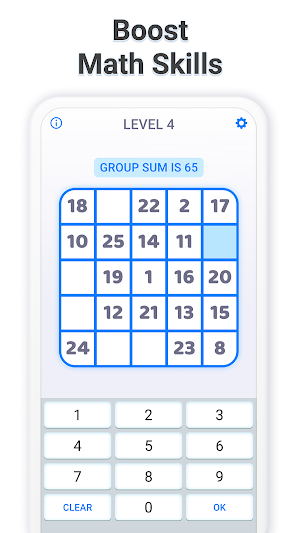 Quadromatics - Cross Math Game Screenshot 3
