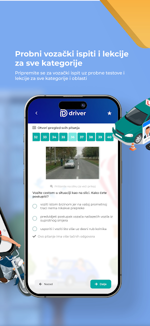 Driver Testovi - Hrvatska Screenshot 1