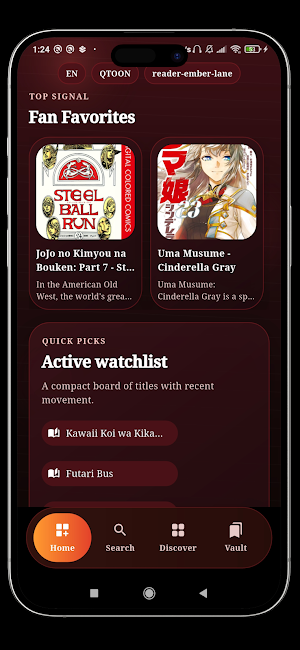 Qtoon - Webtoon & Manga Screenshot 3