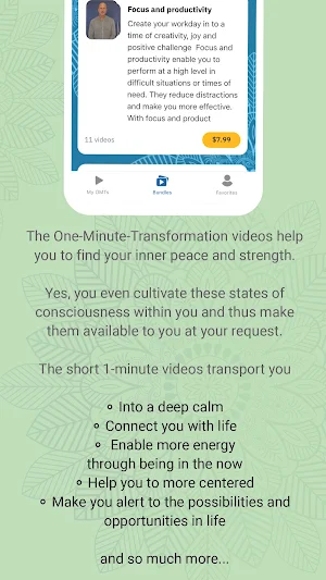 One Minute Transformation Screenshot 1