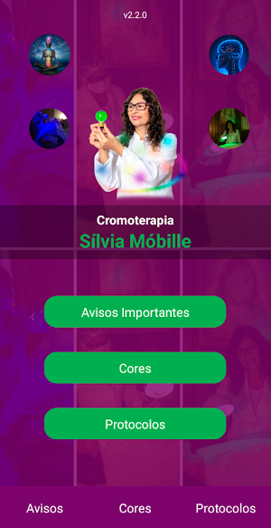 Cromoterapia Silvia Mobille Screenshot 1