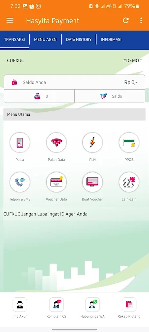 Hasyifa Payment Screenshot 1