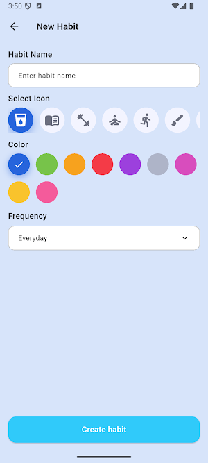 Habit Tracker: Small Wins Screenshot 1
