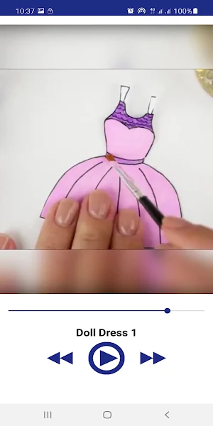 DIY Paper Doll Dress Up Making Screenshot 2