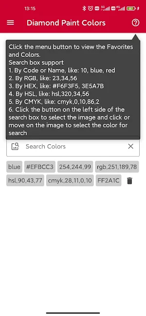 Diamond Paint Colors Screenshot 0
