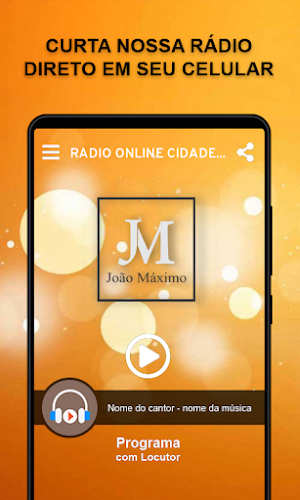 Rádio Online Cidade Screenshot 1