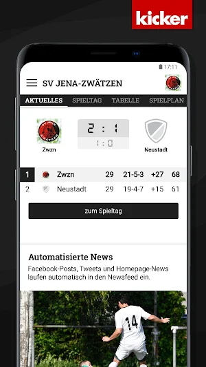 SV Jena-Zwätzen Screenshot 2