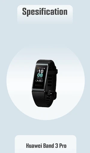 Huawei Band 3 Pro App Hint Screenshot 0