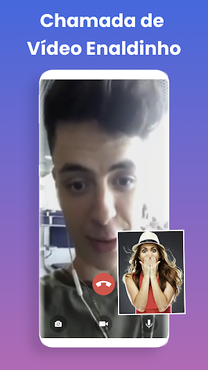 Enaldinho Fake Call & Chat Screenshot 1