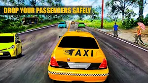 Modern Taxi Game: Taxi Games Screenshot 2