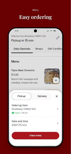 Broadway FAMILY Grill Screenshot 2