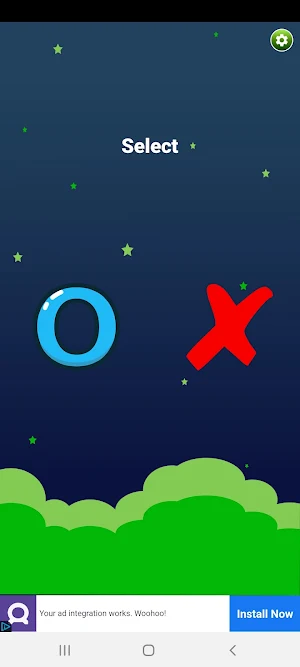 Tic Tac Toe oxo game Screenshot 1