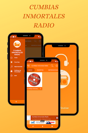 Cumbias Inmortales Radio Screenshot 0