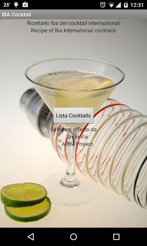 IBA Cocktail Screenshot 0