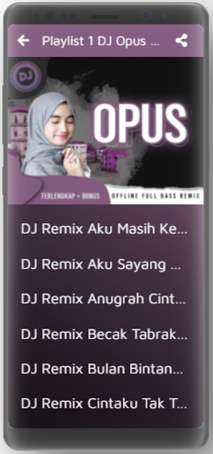 Kumpulan Dj Opus Remix Offline Screenshot 2