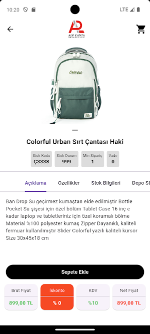 Alp Çanta B2B Screenshot 1