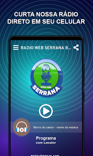 Rádio web Serrana Buenópolis Screenshot 1