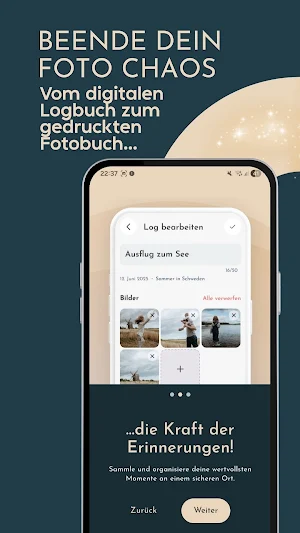 Alltagsgold - Fotobuch Journal Screenshot 0