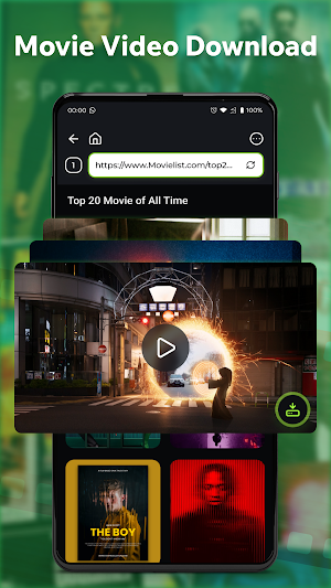HD Video & Movie Downloader Screenshot 2