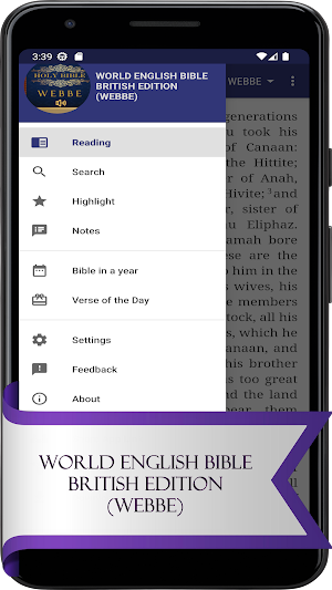 Holy Bible WEBBE Screenshot 0