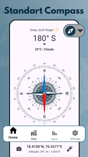 Digital Compass Pro Screenshot 1
