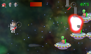 Alien vs Astronaut Game Screenshot 2