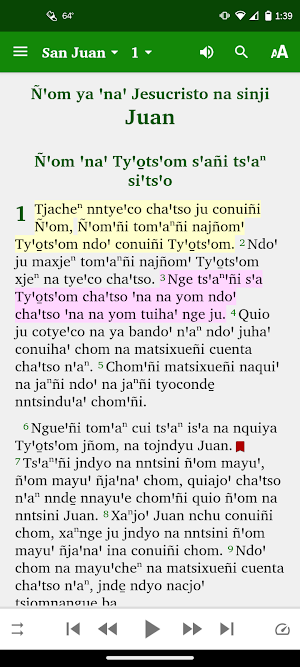 Huixtepec Amuzgo Bible Screenshot 2