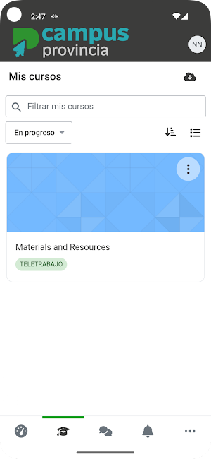 CAMPUS PROVINCIA Screenshot 1