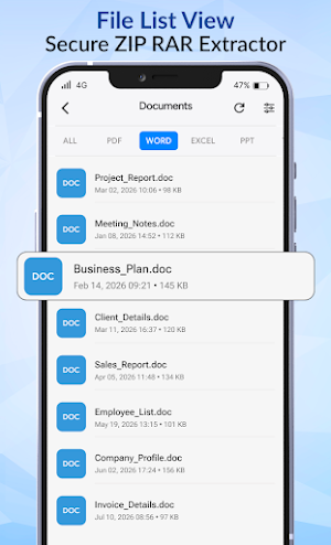 Zip RAR Archiver Screenshot 3