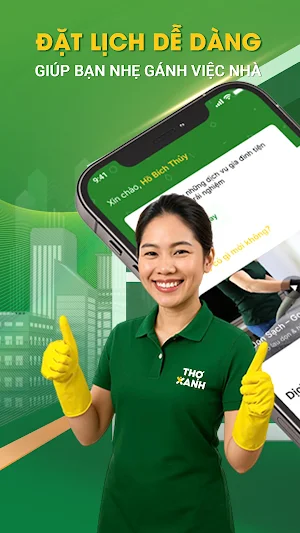 THỢ XANH - Giúp việc theo giờ Screenshot 0