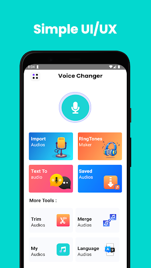 Voice Changer & Audio Editor Screenshot 0