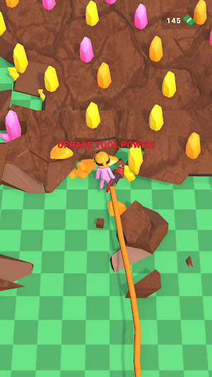 Idle Gold Miner - Drill Games Screenshot 1