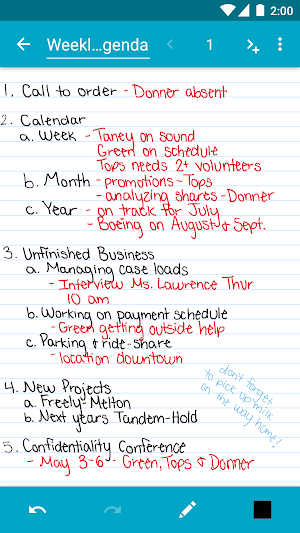 Squid - Take Notes & Markup PDFs Screenshot 2